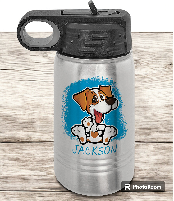 12 oz. White Sublimatable Water Bottle